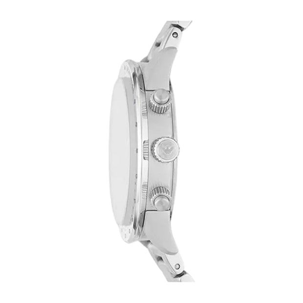 Men Mario Silver Watch