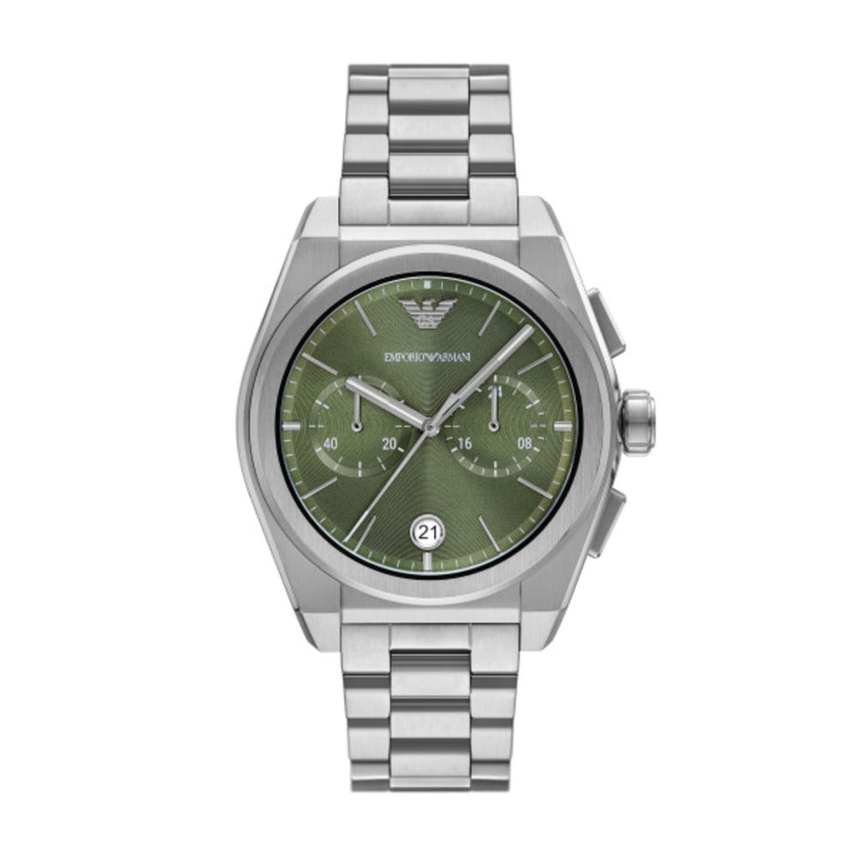 Men Silver Watch