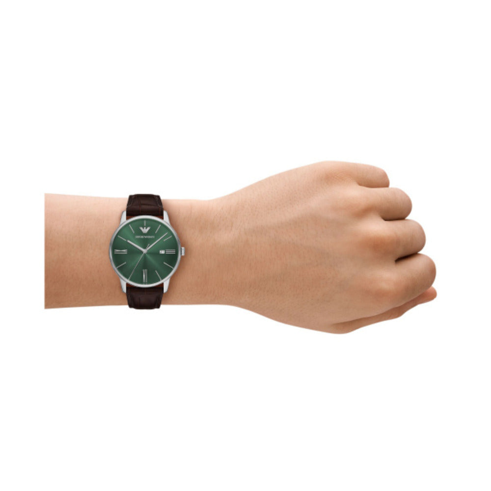 Men Minimalistic Leather Watch