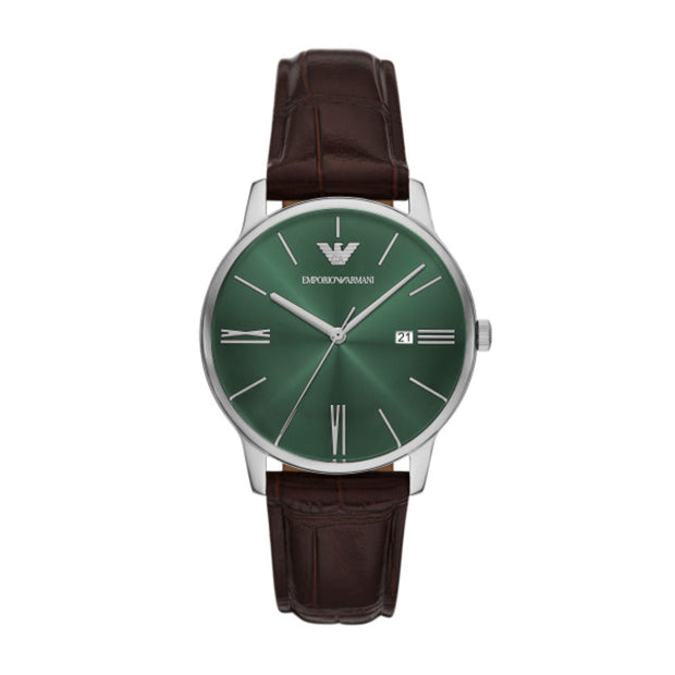 Men Minimalistic Leather Watch