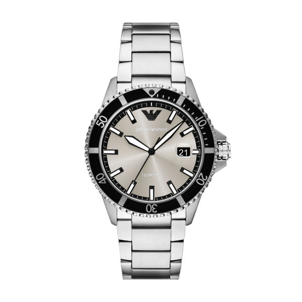 Men World Explorer Silver Watch