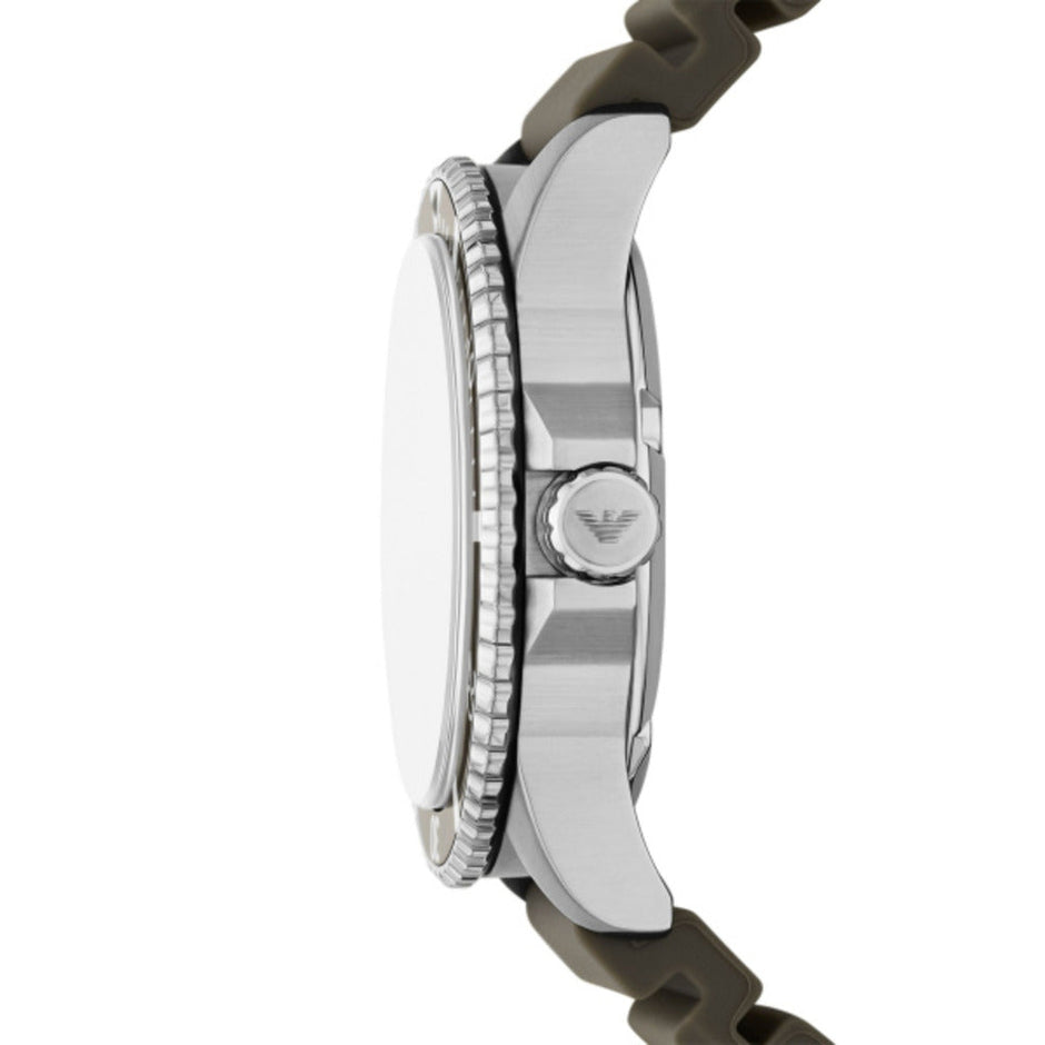 Men World Explorer Green Watch