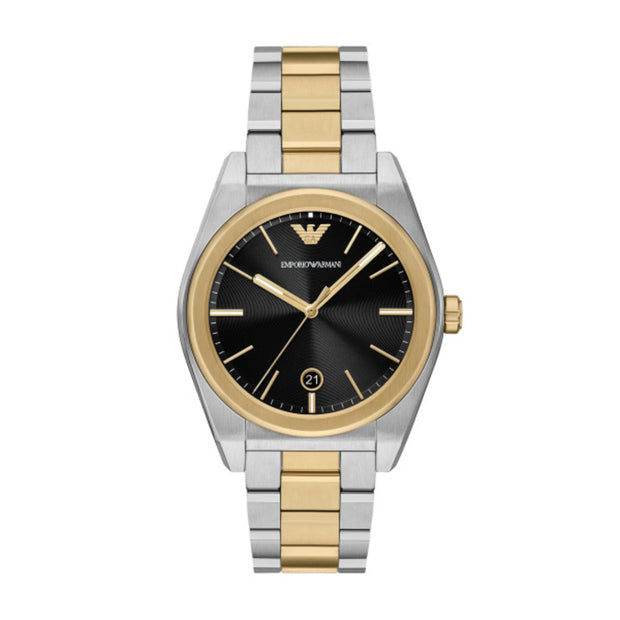 Men Two Tone Watch