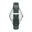 Men Green Leather Watch