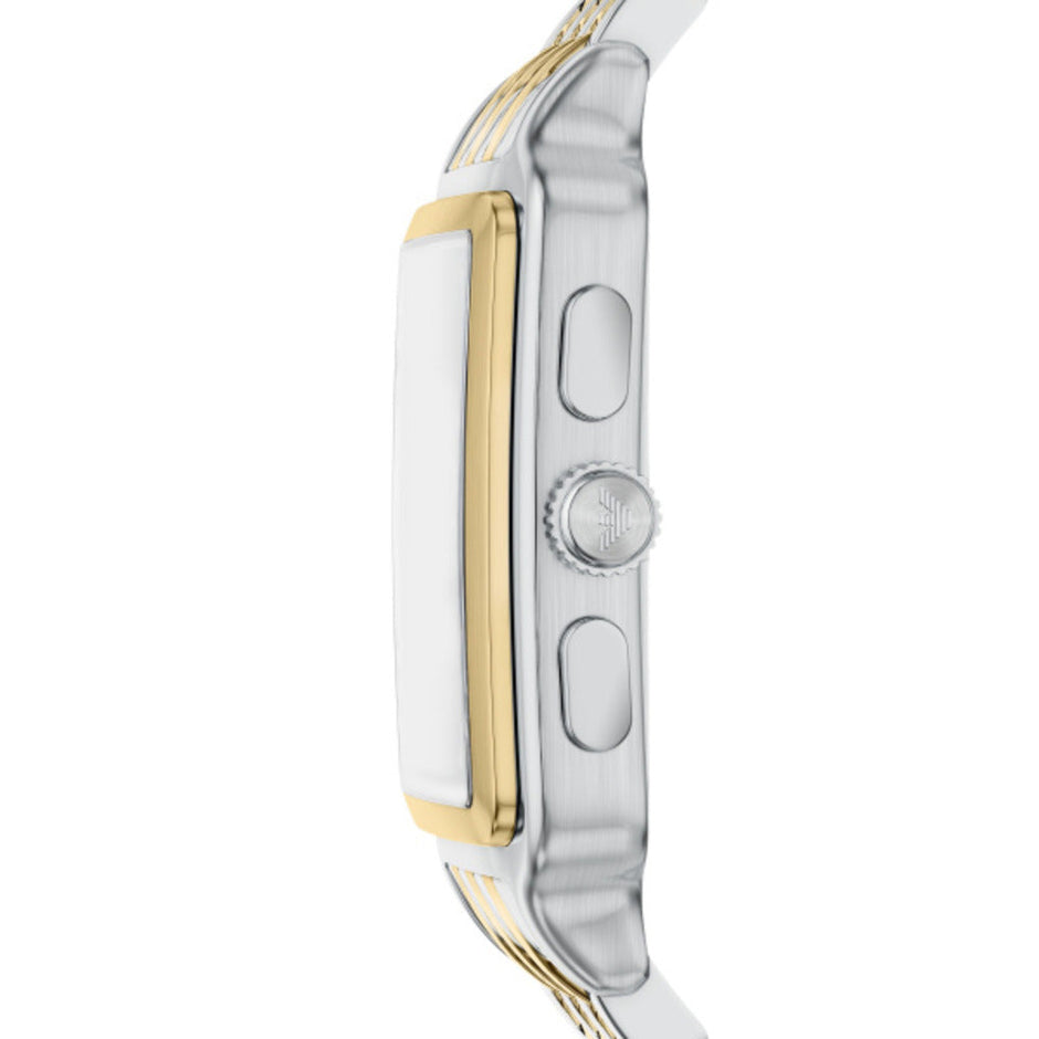 Men Two Tone Watch