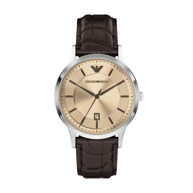 Men Silver Watch