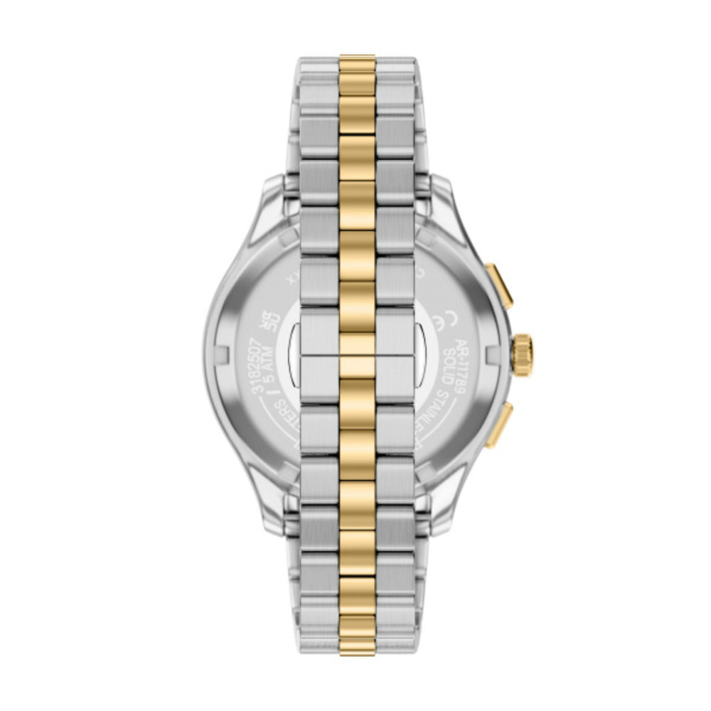 Men Two Tone Watch