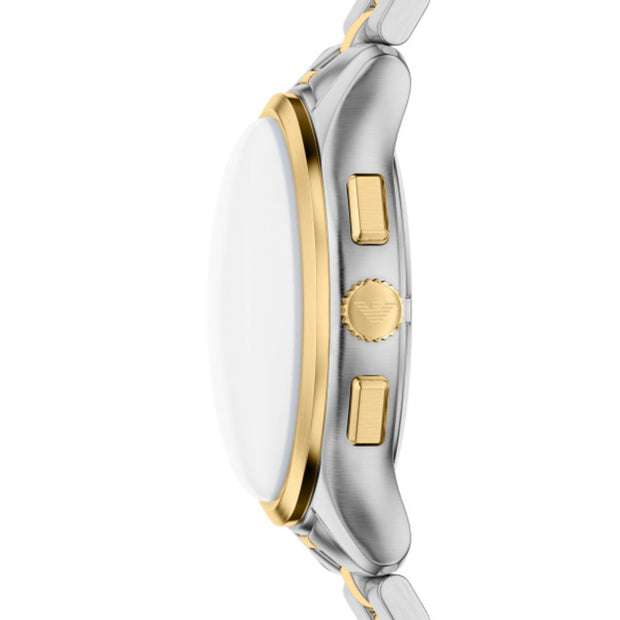 Men Two Tone Watch