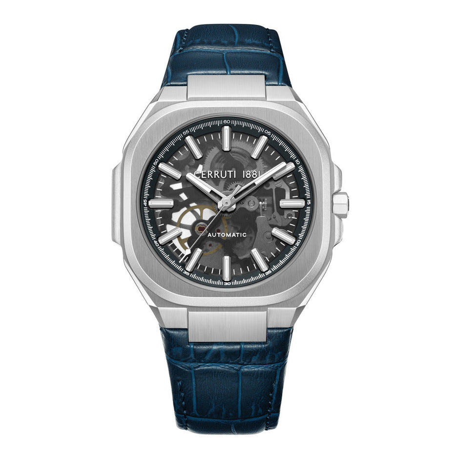 Men Contemporary Blue Watch