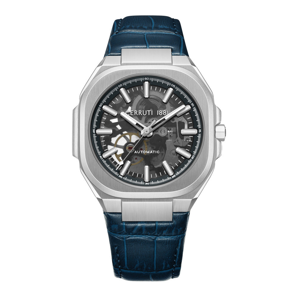 Men Contemporary Blue Watch