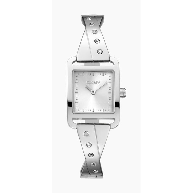 Women City Bangle Silver Watch