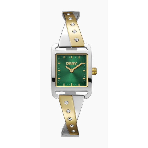 Women City Bangle Two Tone Watch