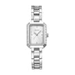 Women Uptown Glitz Silver Watch