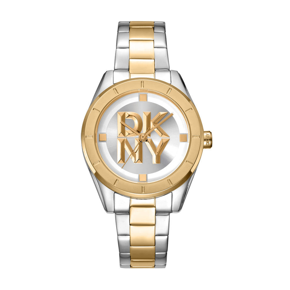 Women Chambers Midi Two Tone Watch