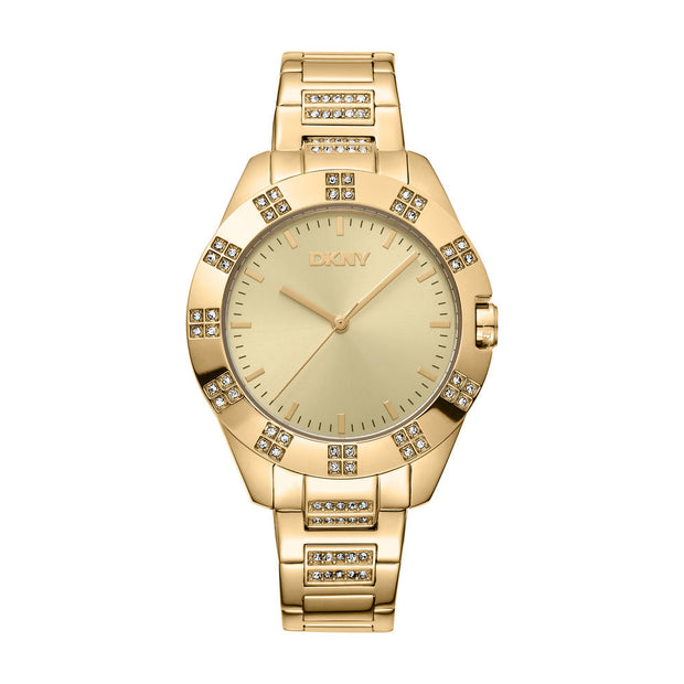 Women Park Ave Glitz Gold Watch