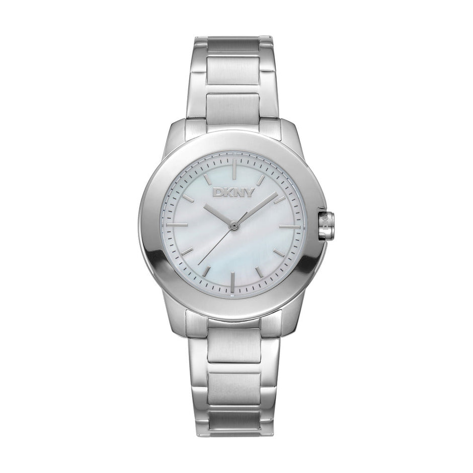 Women Park Ave Midi Silver Watch