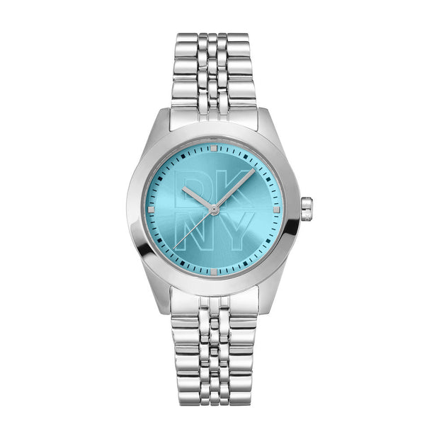 Women Parsons Logo Silver Watch
