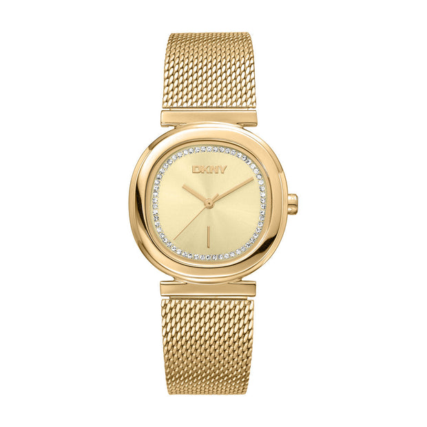 Women Evening Golden Watch