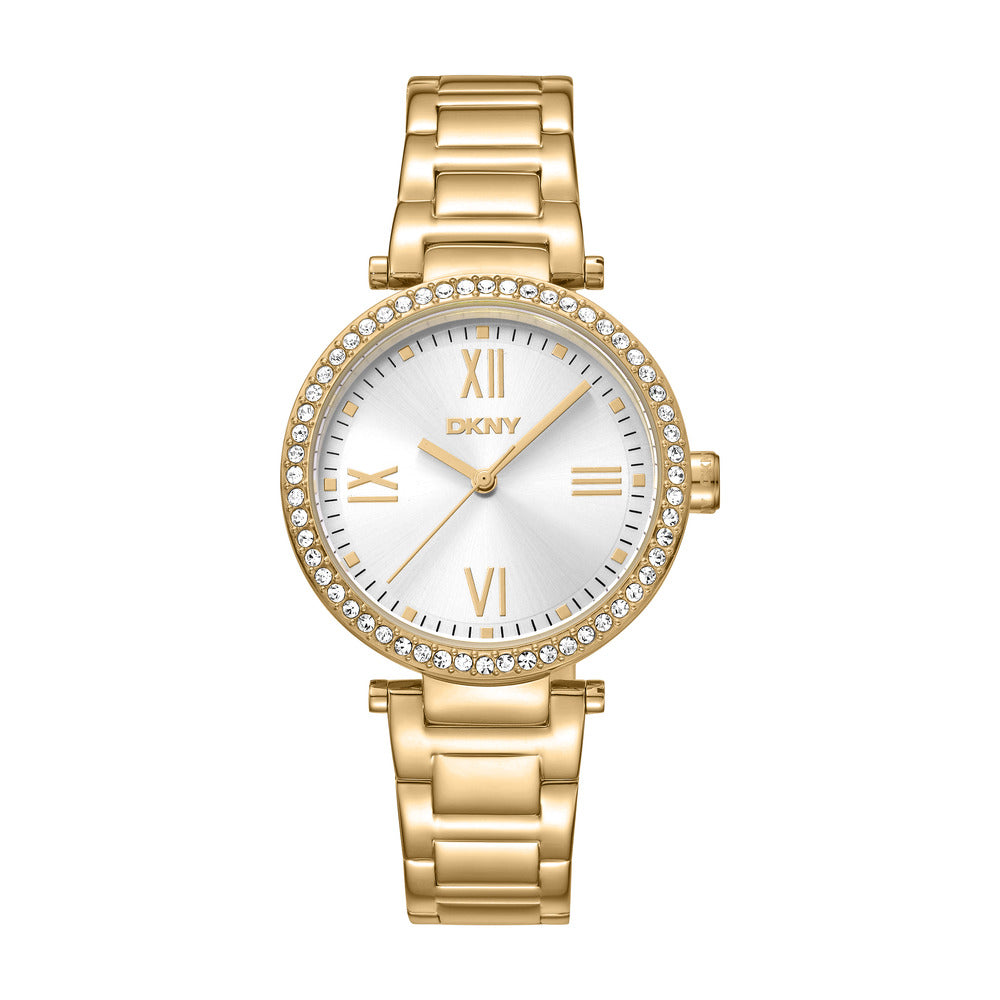 Women Evening Golden Watch