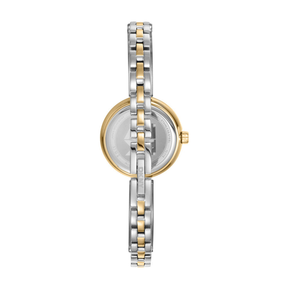 Women Logo Two Tone Watch