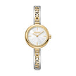 Women Logo Two Tone Watch