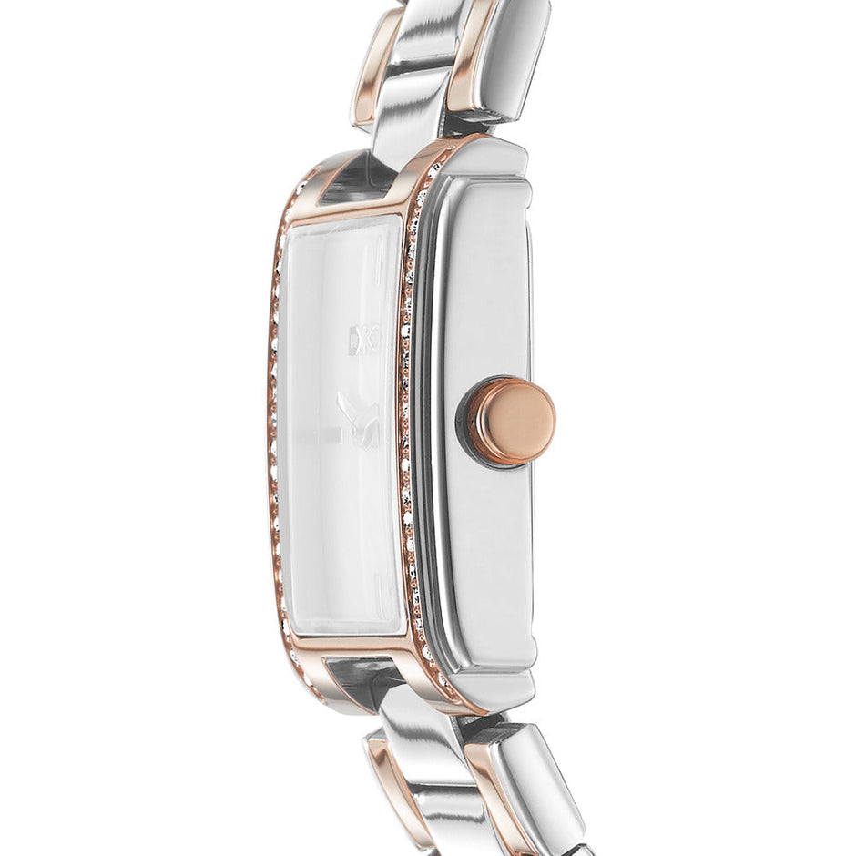 Women Evening Two Tone Watch
