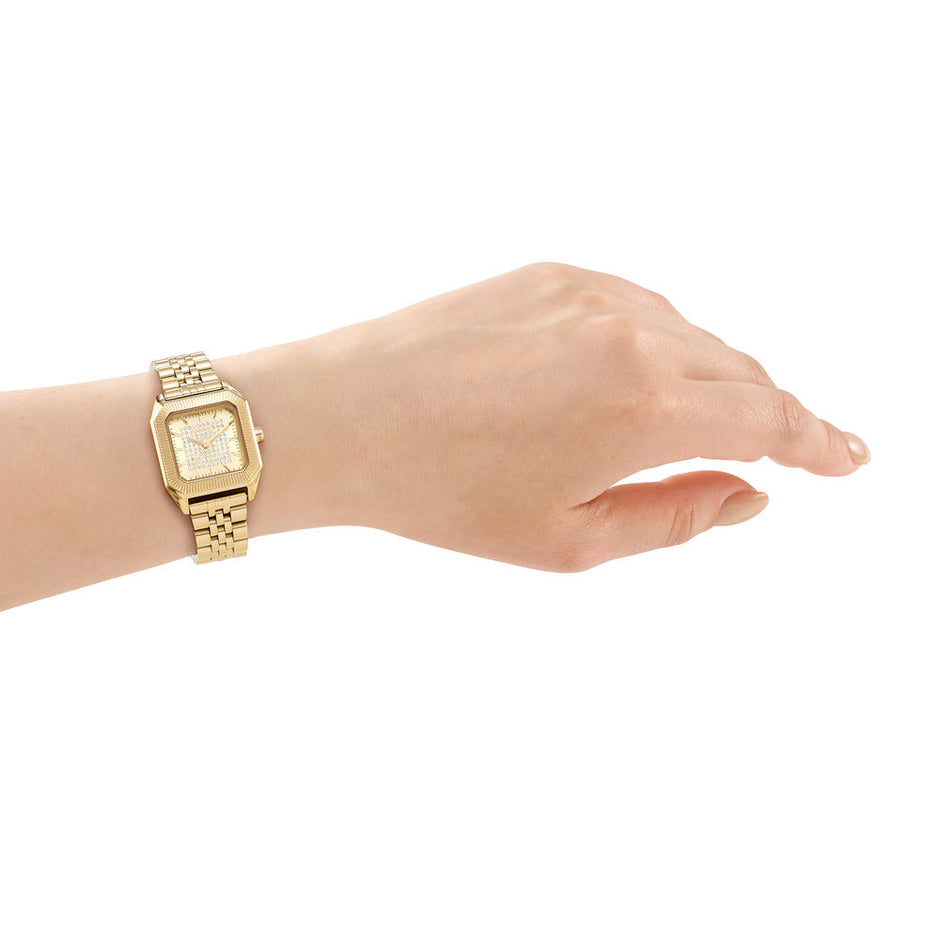 Women Braided Square Watch