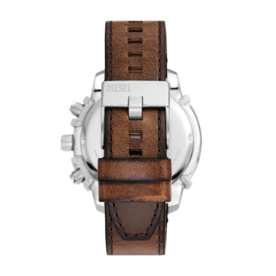 Men Griffed Brown Watch