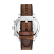 Men Griffed Brown Watch