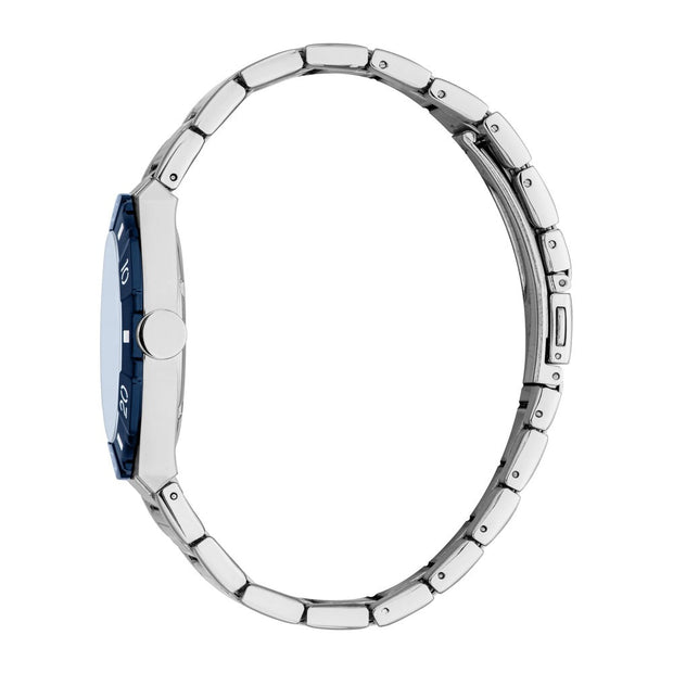 Men Miles Silver Watch