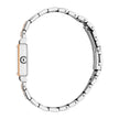 Women Square Two Tone Watch