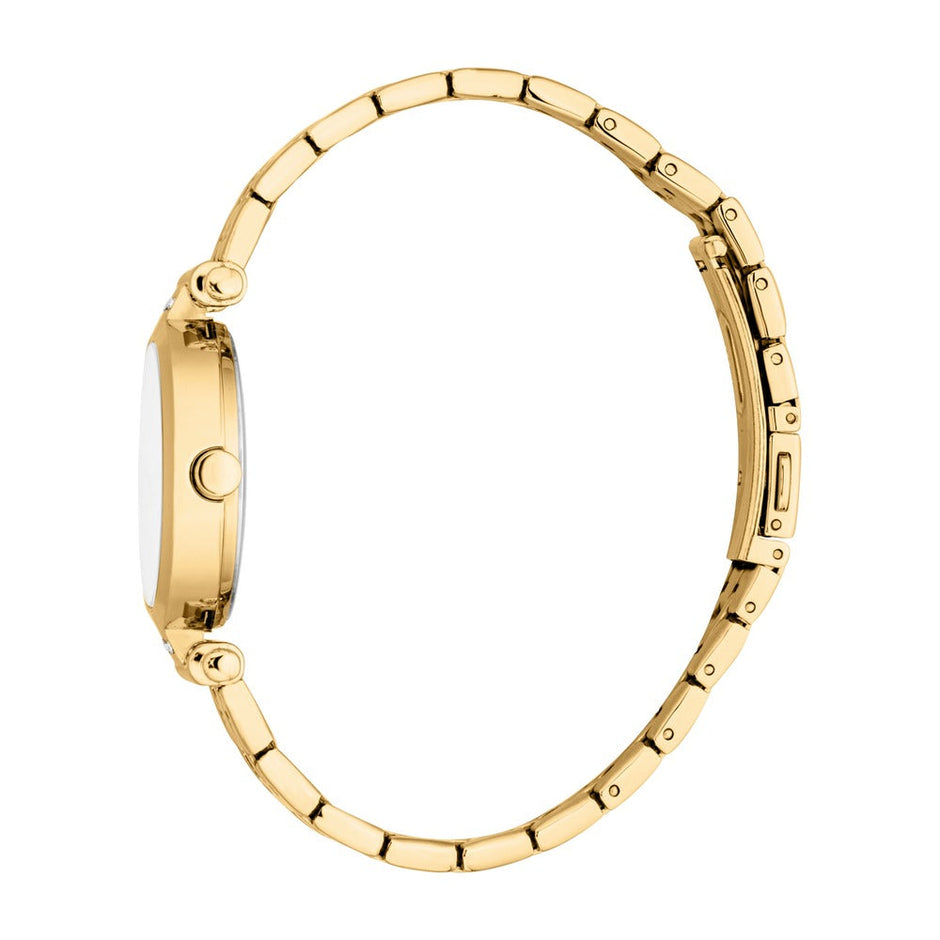Women Skye Glitter Golden Watch