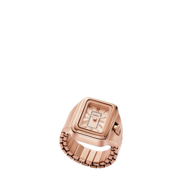 Women Raquel Rosegold Ring Watch
