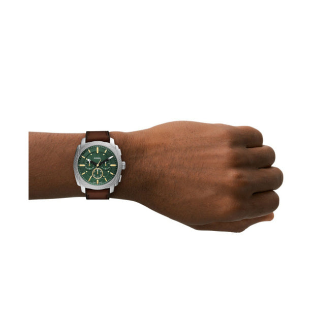Men Machine Brown Watch