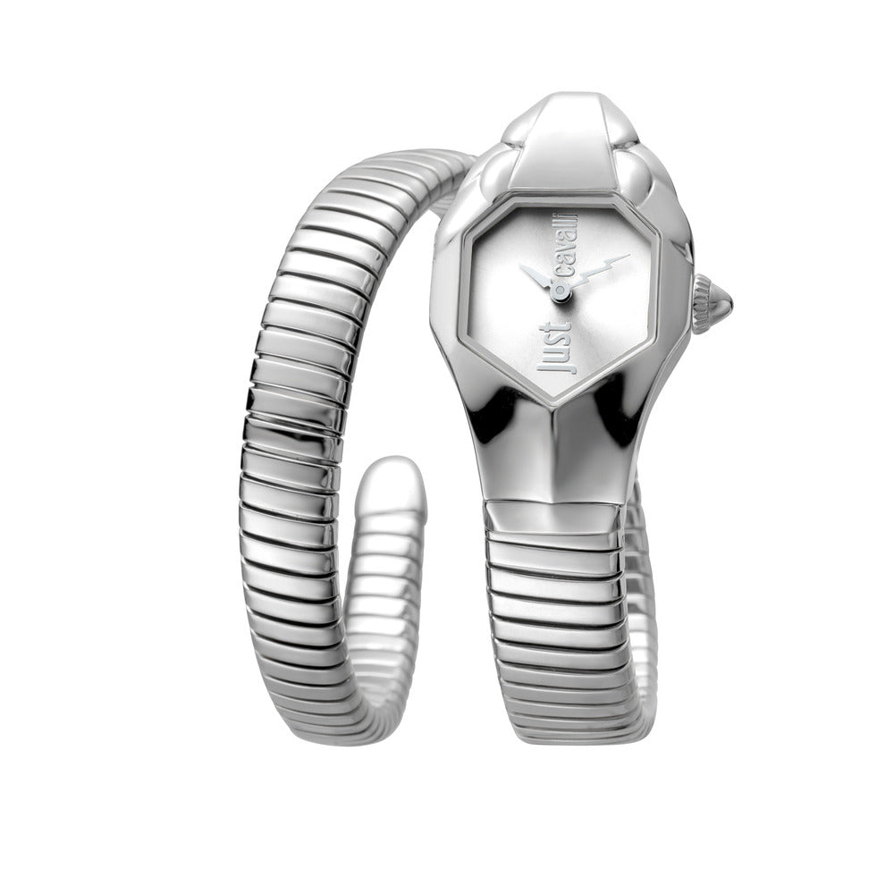 Women Just Glam Silver Watch