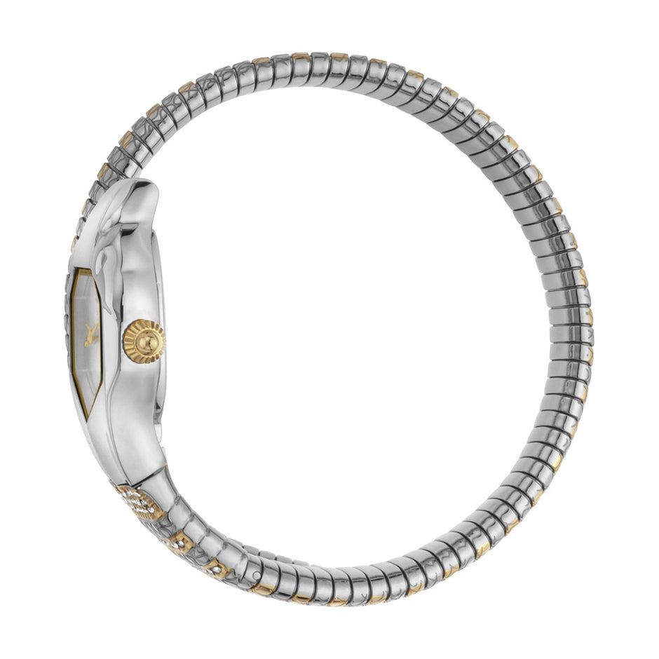 Women Just Glam Evo 2 Silver Watch