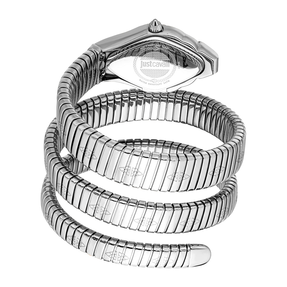 Women Cristallo Silver Watch