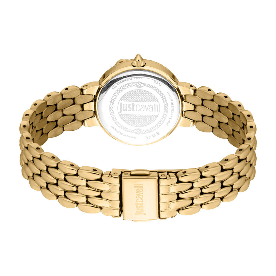 Women Rosa Golden Watch