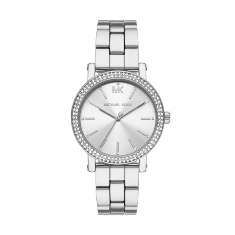 ساعة كوري فضية نسائية 