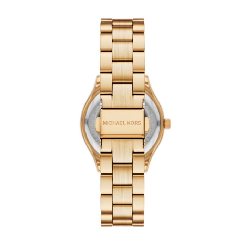 Women Slim Runway Gold Watch