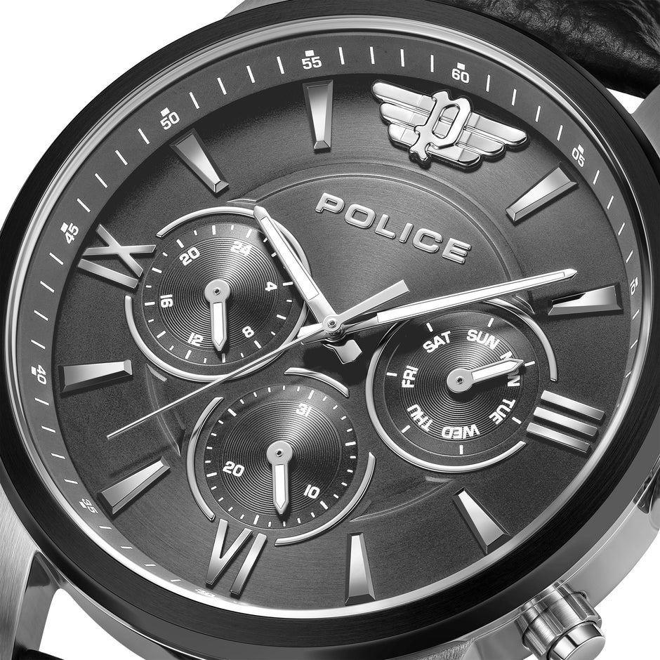 Men Avondale II Black 44 mm Watch