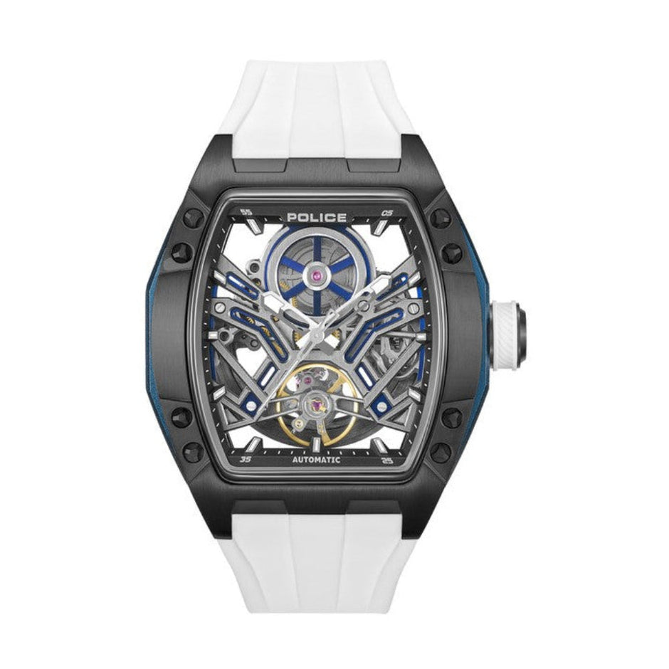 Men Rebel White Watch