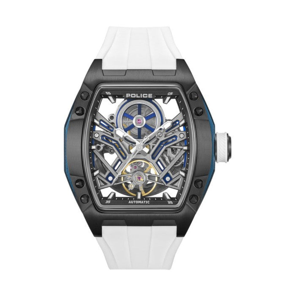 Men Rebel White Watch