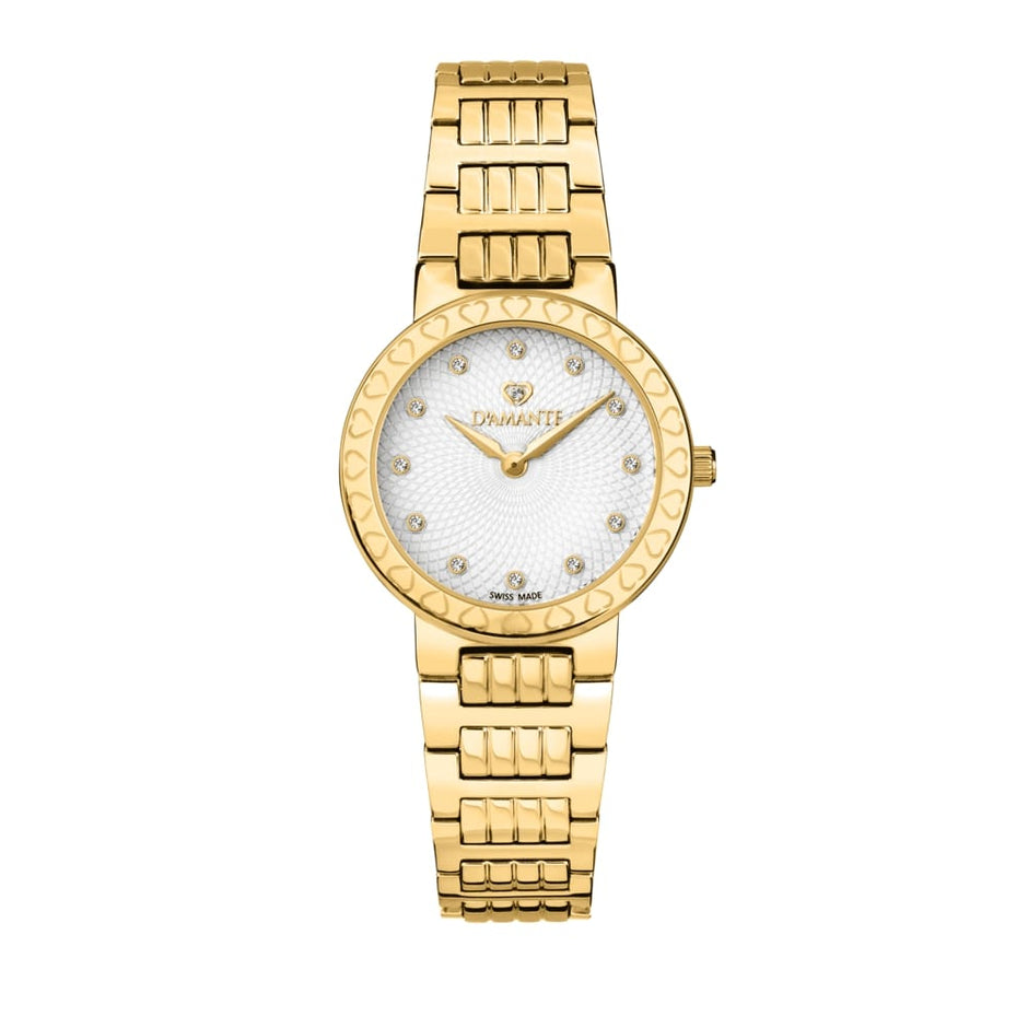 Women Logo Gold Watch
