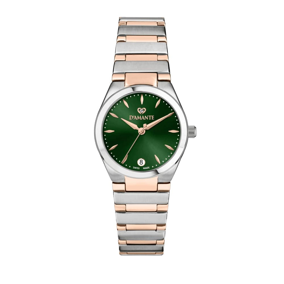 Women Design Two Tone Watch