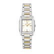 Women Square Two Tone Watch