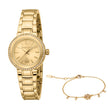 Women Graziosa Golden Watch Set