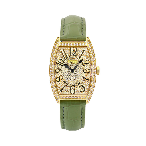 Women Picasso Green  Watch