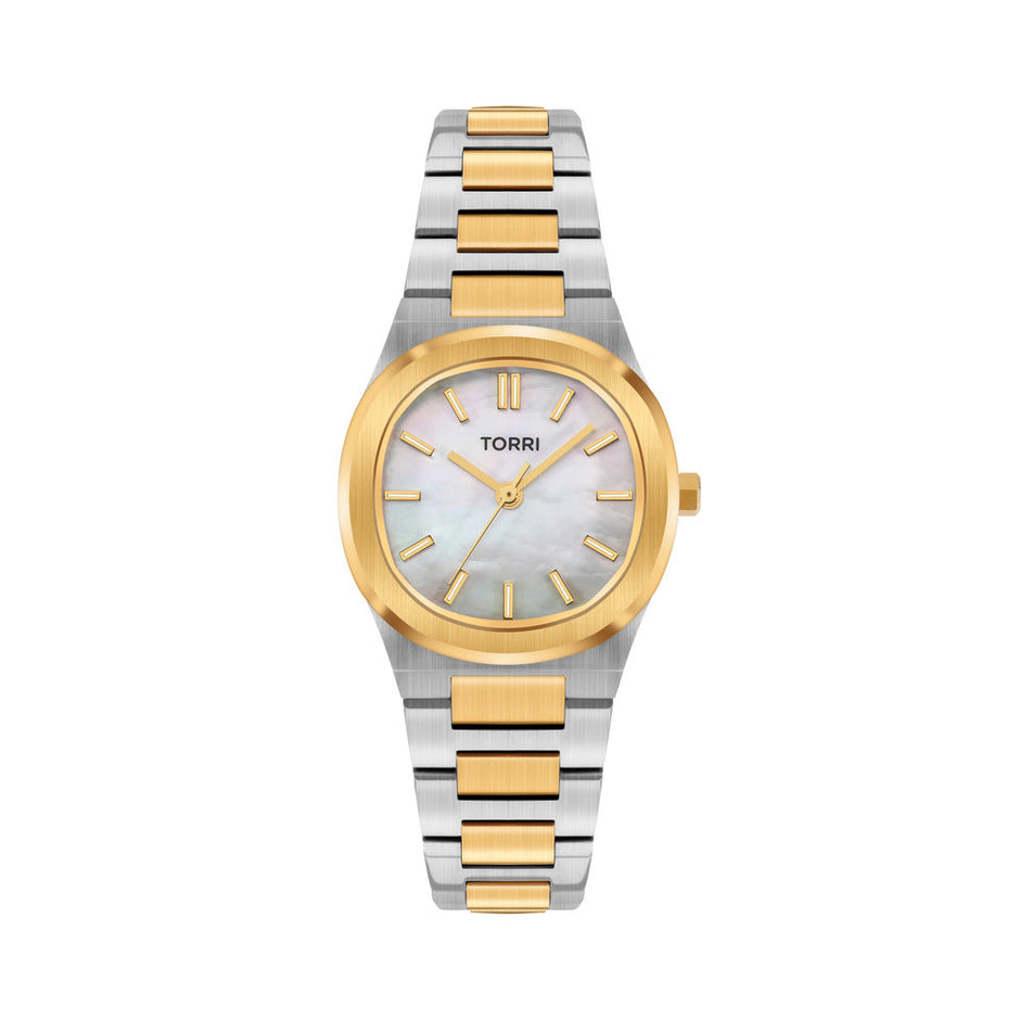 Women Teatro Two Tone  Watch