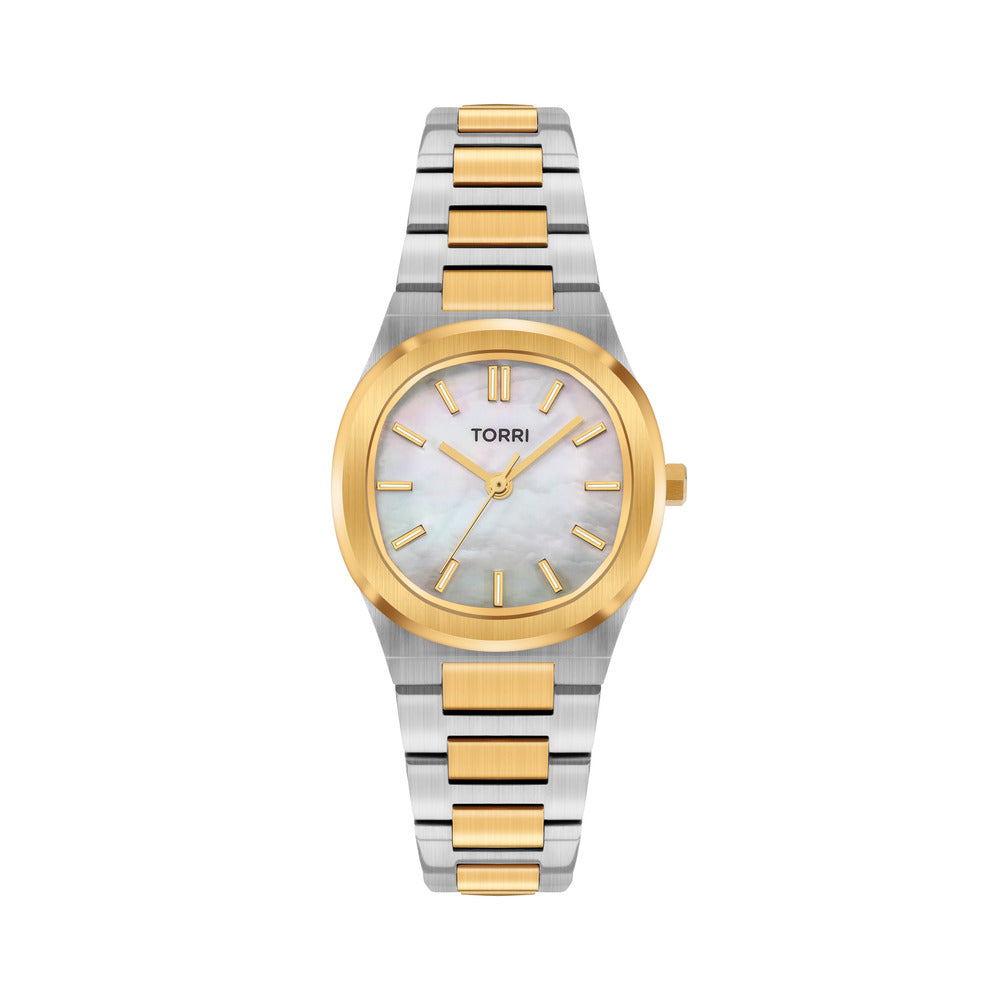 Women Teatro Two Tone  Watch